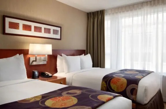 Embassy Suites by Hilton Washington DC Convention Center hotel with indoor pool in Washington DC view room