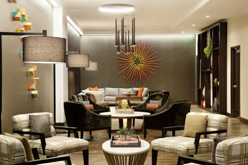 Hampton Inn & Suites Dallas Downtown Dallas Interior modern design 