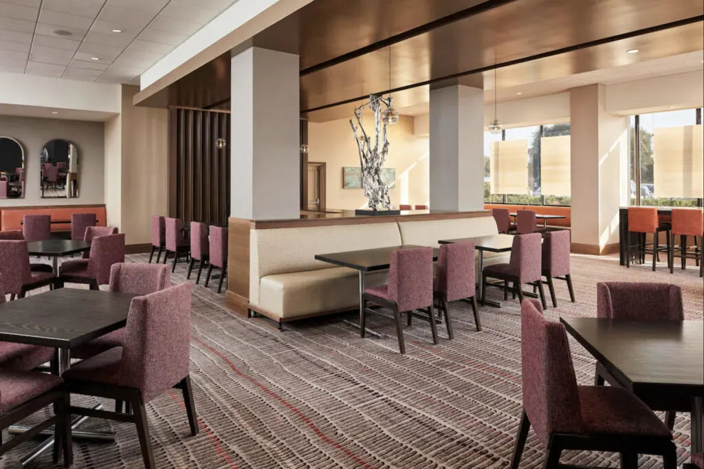 Crowne Plaza Dallas Market Center hotel interior 