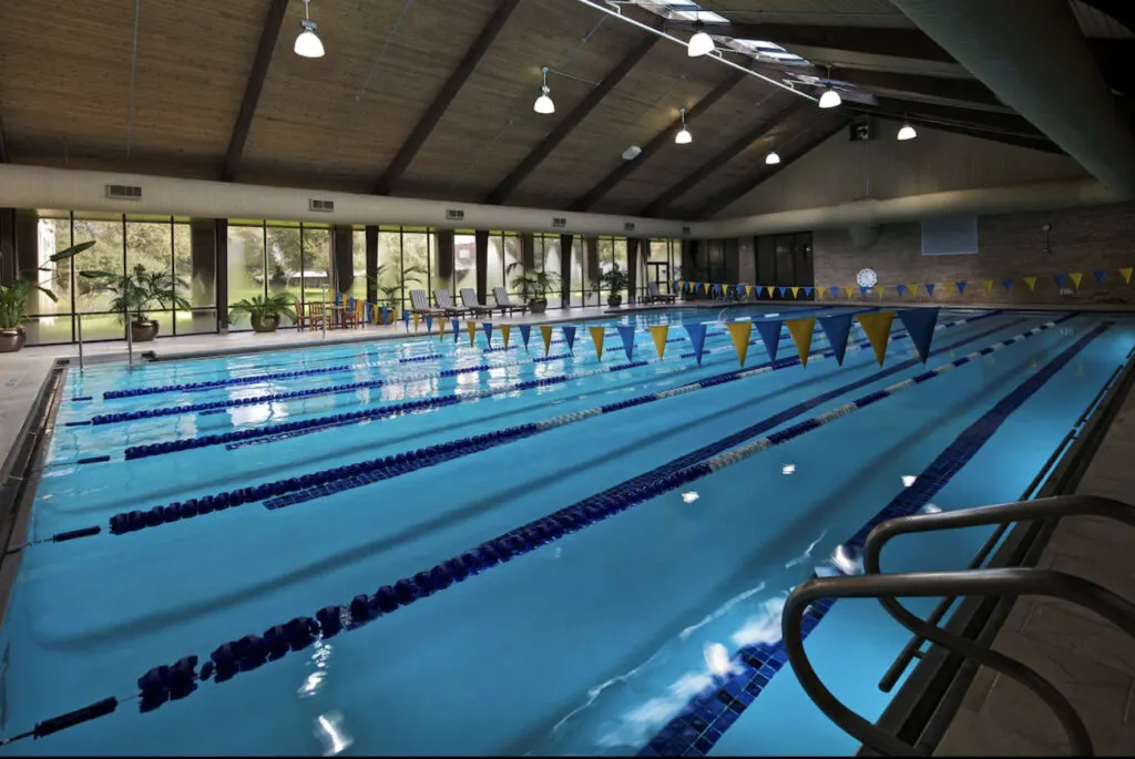 Hilton Anatole Dallas hotel with indoor pool for swimming laps olympic swimming pool hotel
