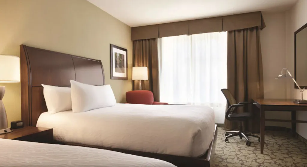 Boston hotel with indoor pools Hilton Garden Inn Boston Logan Airport, bedroom