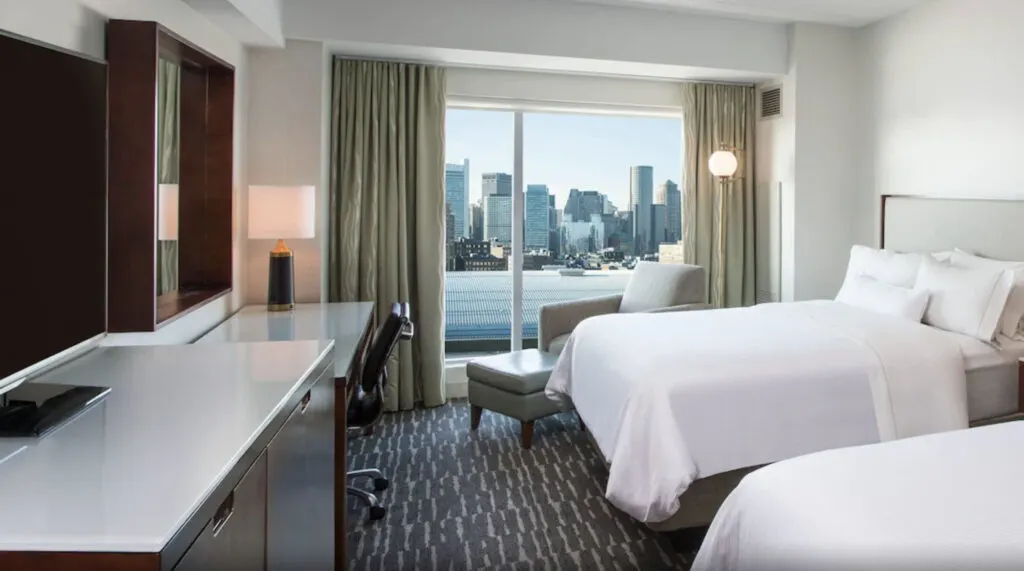 Boston hotel with indoor pools The Westin Boston Seaport District, bedroom