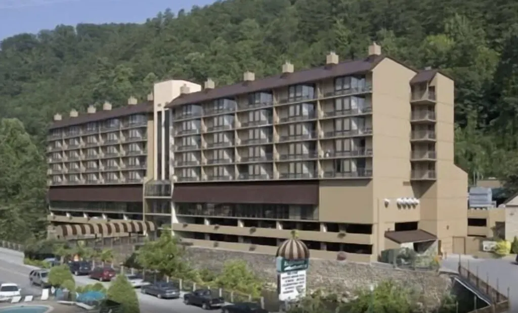 Hotel with indoor pool in Gatlinburg, Edgewater Hotel and Conference Center, view