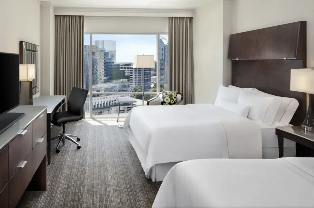The Westin Buckhead Atlanta hotel room with a view