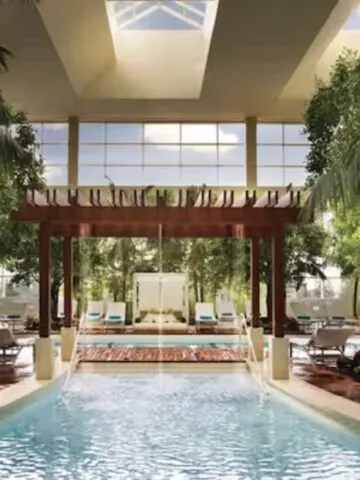 atlantic city indoor pool hotels, mgm