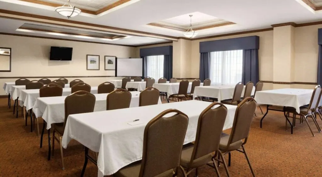 meeting room for business travelers at Country Inn & Suites by Radisson, Quail Springs