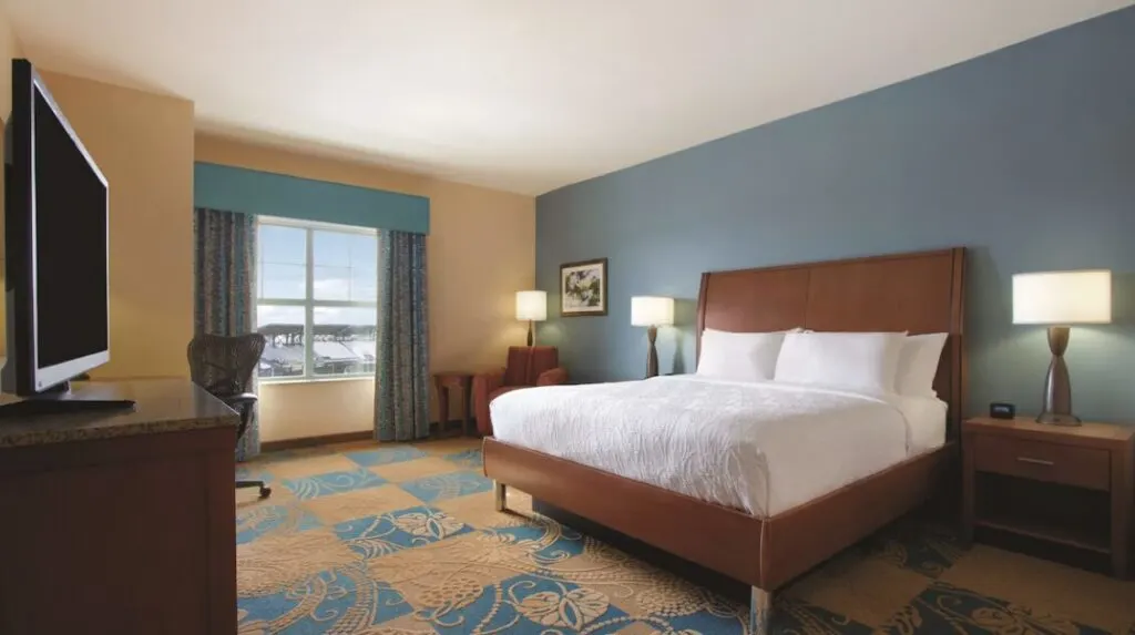 unique Oklahoma city hotel room Hilton Garden Inn Oklahoma City Bricktown