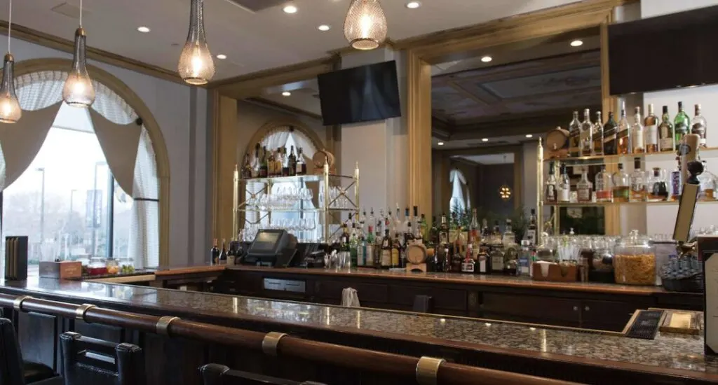 creative and unique bar at The Royal Sonesta Harbor Court Baltimore hotel