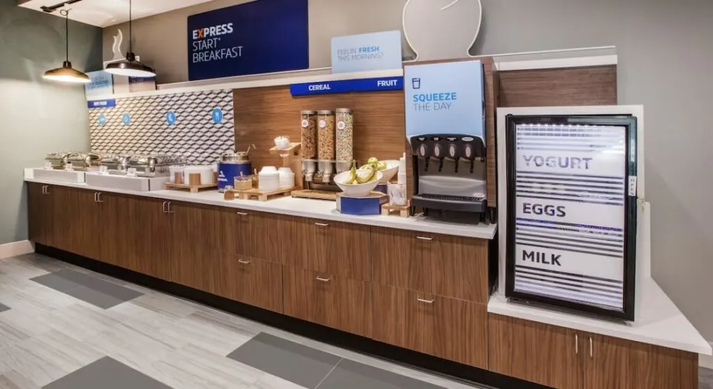 free breakfast at Holiday Inn Express & Suites Baltimore - BWI Airport North, an IHG Hotel 