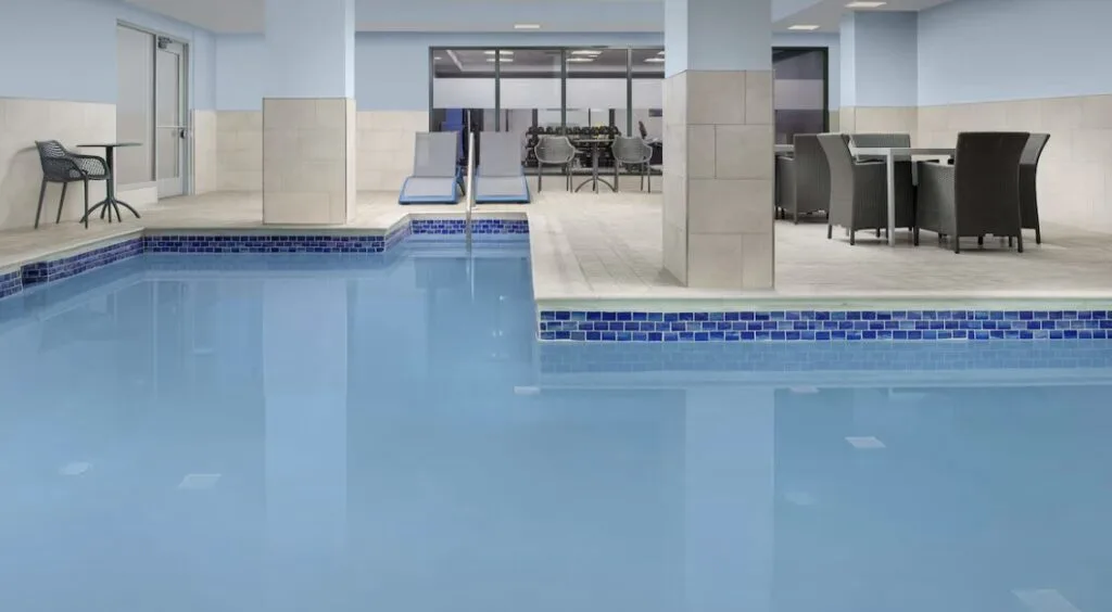 indoor pool area at Hampton Inn Baltimore-Downtown-Convention Center 