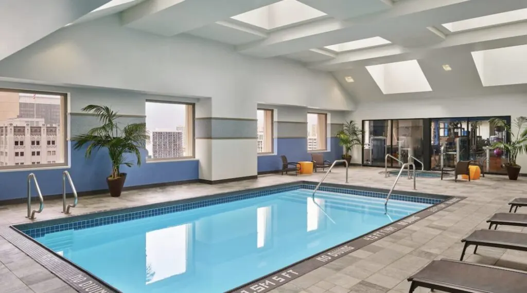 hotel with indoor pool with a view in Sand Diego Marriott Vacation Club Pulse
