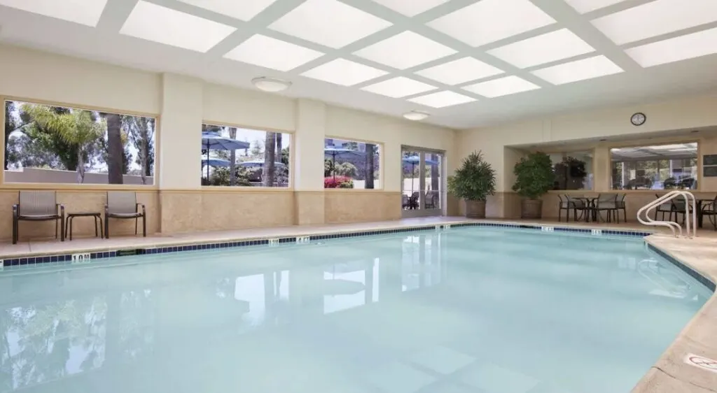 indoor pool hotel Embassy Suites San Diego La Jolla 