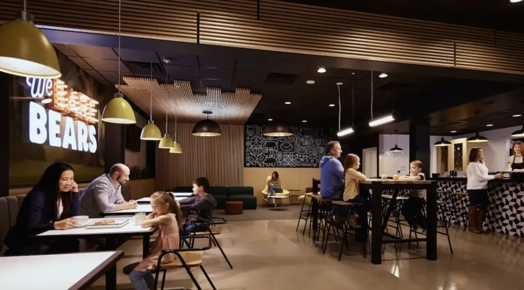 restaurant at Cartoon Network Hotel in Lancaster PA