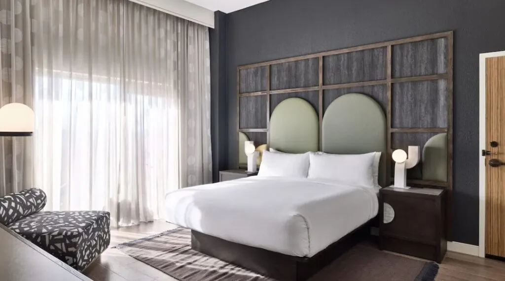 unique boutique hotel room at Renaissance Phoenix Glendale Hotel & Spa